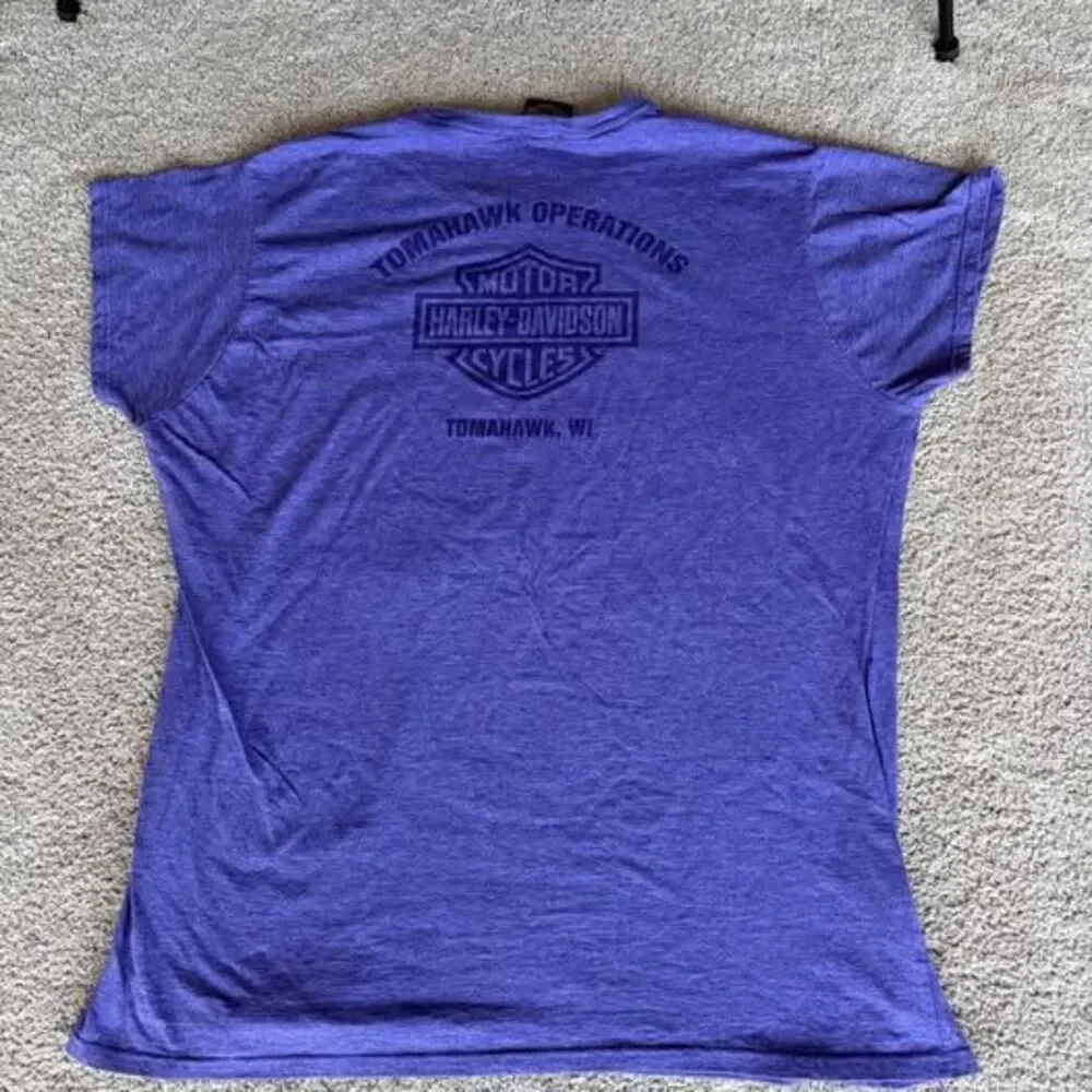 Women’s XXL Harley Davidson Shirt (PURPLE)